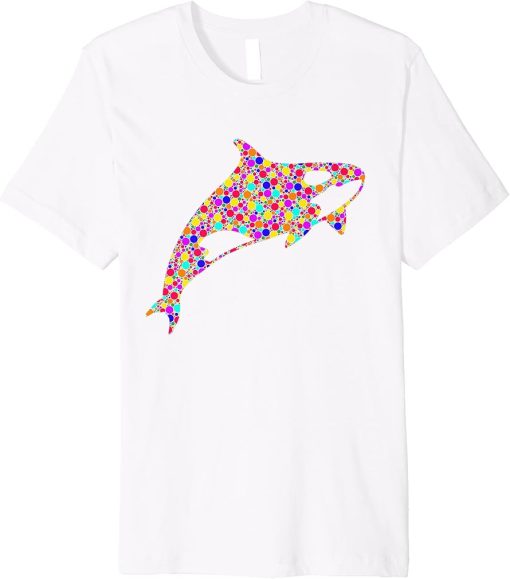 International Dot Day Colorful Dotted Orca Premium T-Shirt